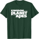 Kingdom of the Planet of the Apes Official Movie Title Logo T-Shirt - T-Shirt | Forest