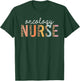 Oncology Nurse Leopard Print Nursing School Women T-Shirt - T-Shirt | Forest