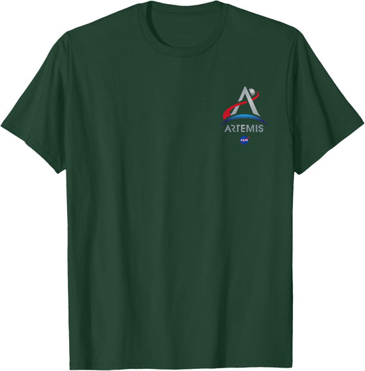 NASA Artemis Mission Logo T-Shirt - T-Shirt | Forest