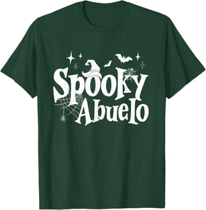 Spooky Abuelo Witch Funny Halloween Costume Dad Grandpa Men T-Shirt - T-Shirt | Forest