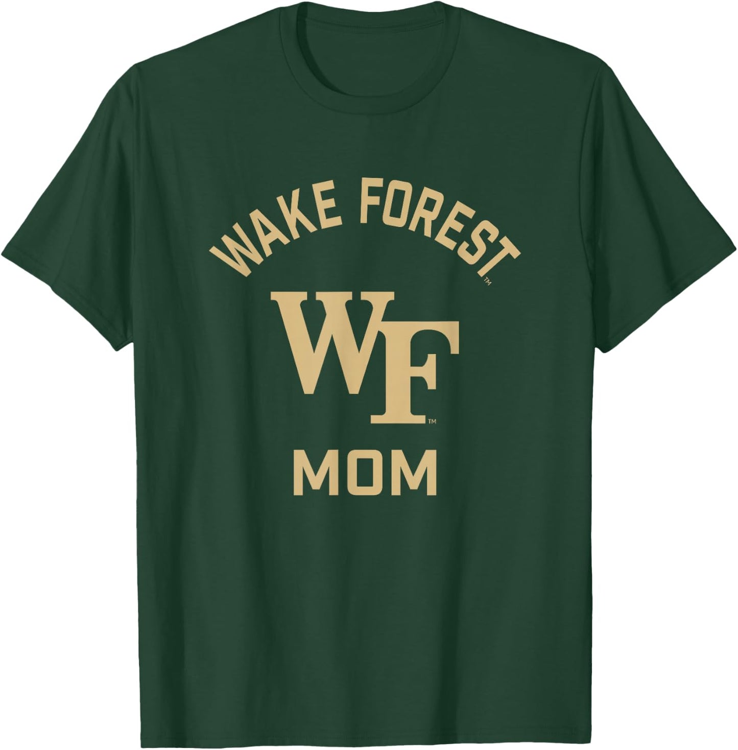 Wake Forest Demon Deacons Arched Mom T-Shirt - T-Shirt | Forest
