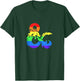 Dungeons & Dragons Rainbow Pride Flag Logo T-Shirt - T-Shirt | Forest