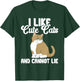 Cat I Like Cute Cats And Cannot Lie Women Kids T-Shirt - T-Shirt | Forest