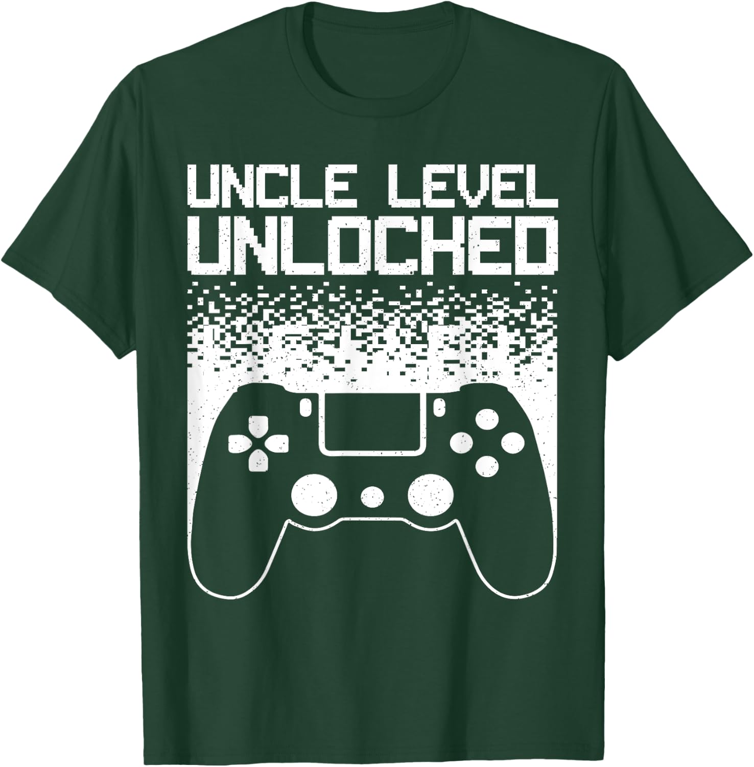 Gaming Uncle Art Video Gamer First Time Uncle To Be T-Shirt - T-Shirt | Forest