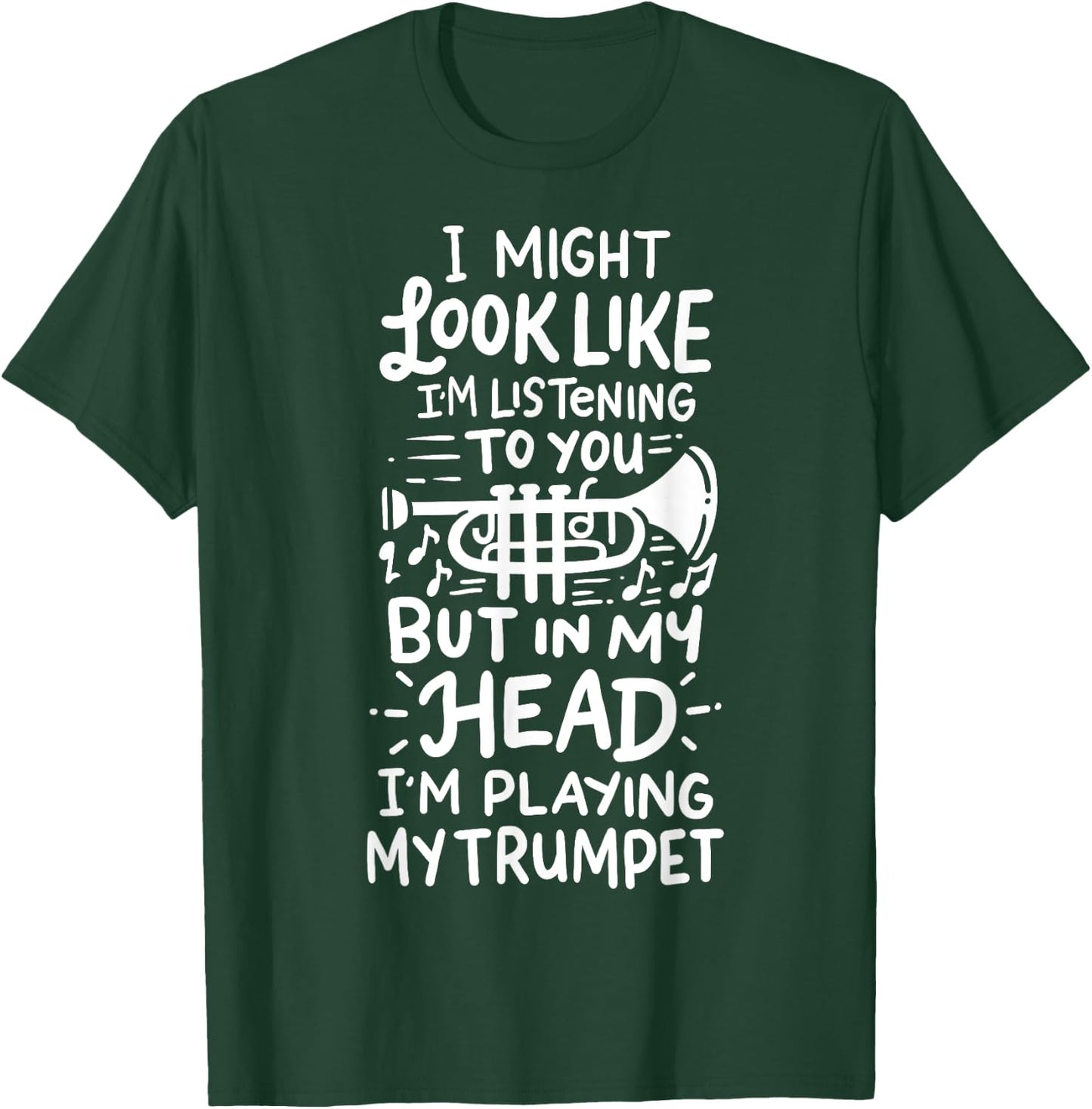 Trumpet Player T-Shirt - T-Shirt | Forest