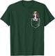 Funny Tricolor Pocket Cavalier King Charles Spaniel Lover T-Shirt - T-Shirt | Forest