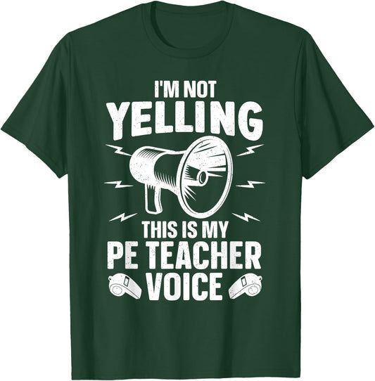 Cool PE Teacher Art Women Physical Education Teacher T-Shirt - T-Shirt | Forest