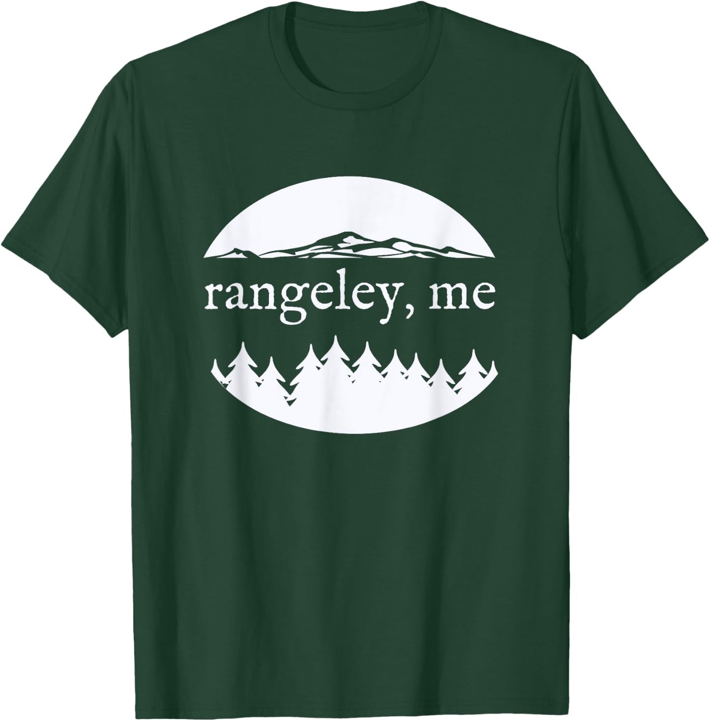 Rangeley Maine Nature Vacation Souvenir Design T-Shirt - T-Shirt | Forest