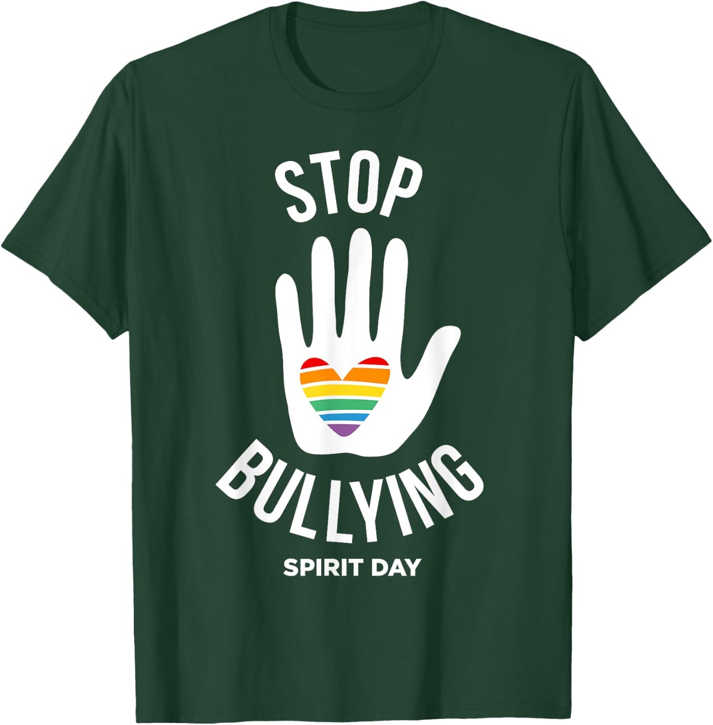 Unity Day Purple Kids Anti Bullying Stop Bullying Spirit Day T-Shirt - T-Shirt | Forest