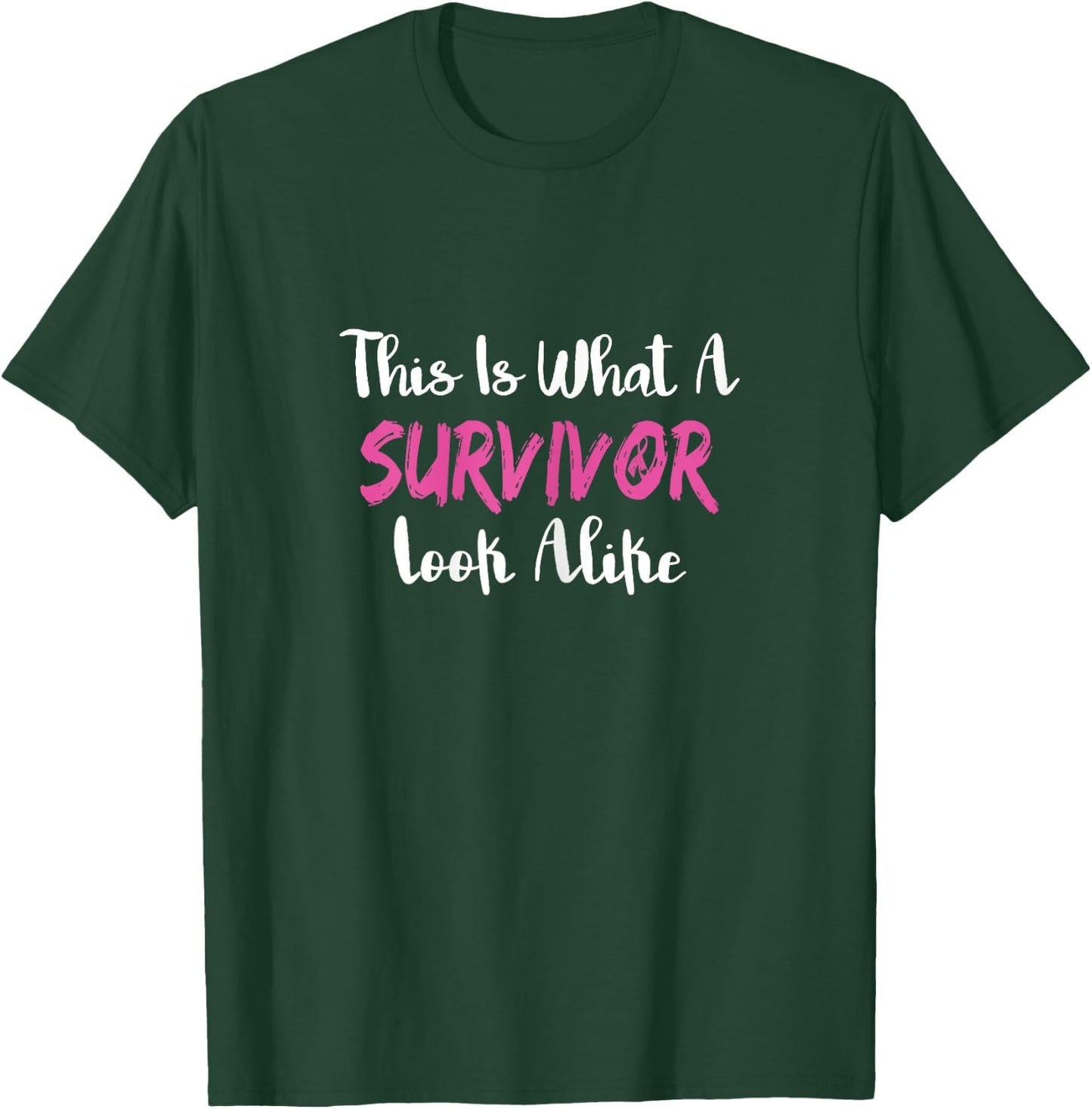 Women Cancer Survivor Women Gift Breast Cancer T-Shirt - T-Shirt | Forest