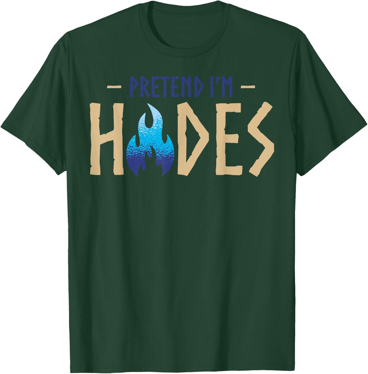 Hades Costume Greek Mythology Ancient Greek Mythologist T-Shirt - T-Shirt | Forest