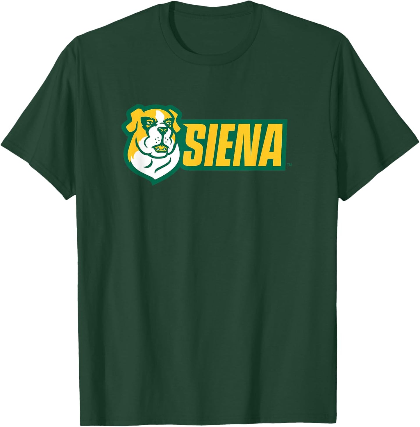 Siena College Saints - St. Bernard Logo T-Shirt - T-Shirt | Forest