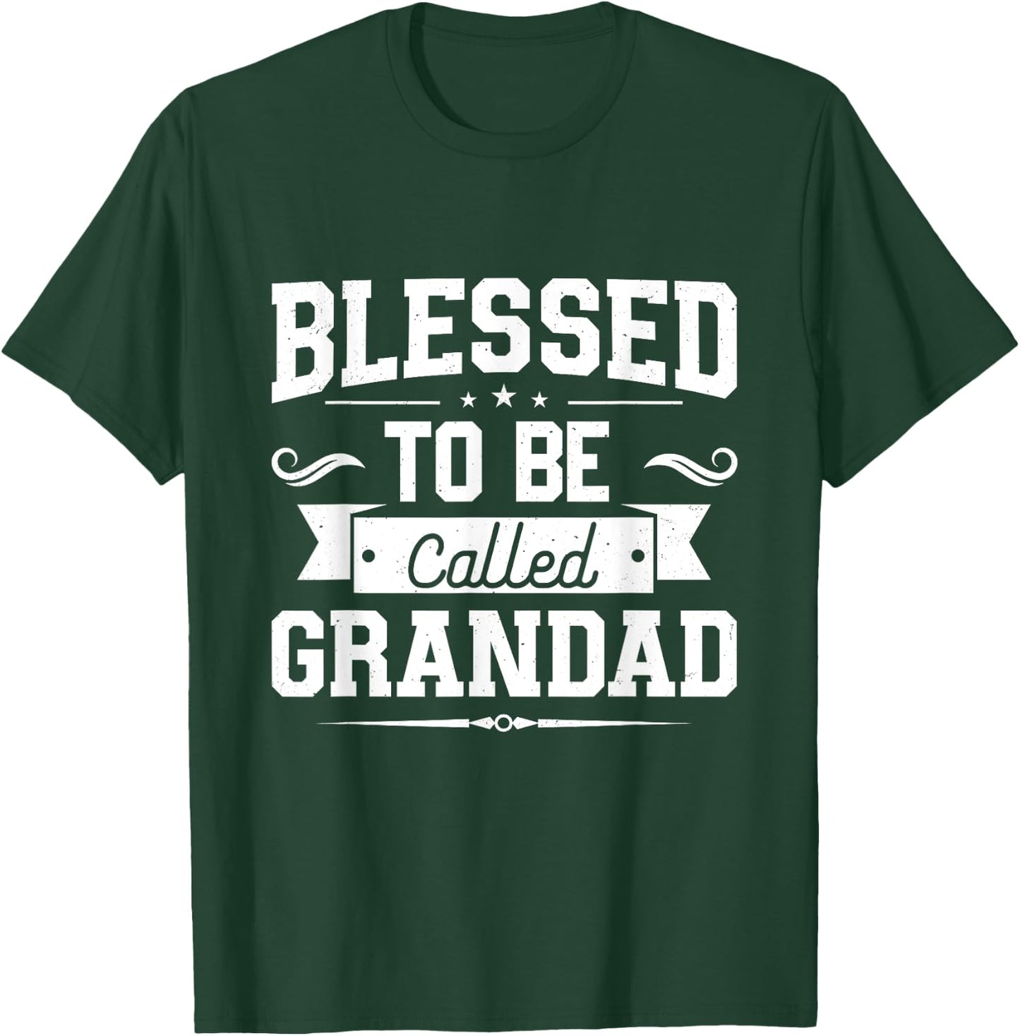 Blessed To Be Called Grandad Gifts For Father's Day Dad Men T-Shirt - T-Shirt | Forest