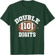 Double Digits Football Birthday Boy 10th Bday 10 Years Old T-Shirt - T-Shirt | Forest