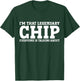 Chip Personal Name First Name Funny Chip T-Shirt - T-Shirt | Forest
