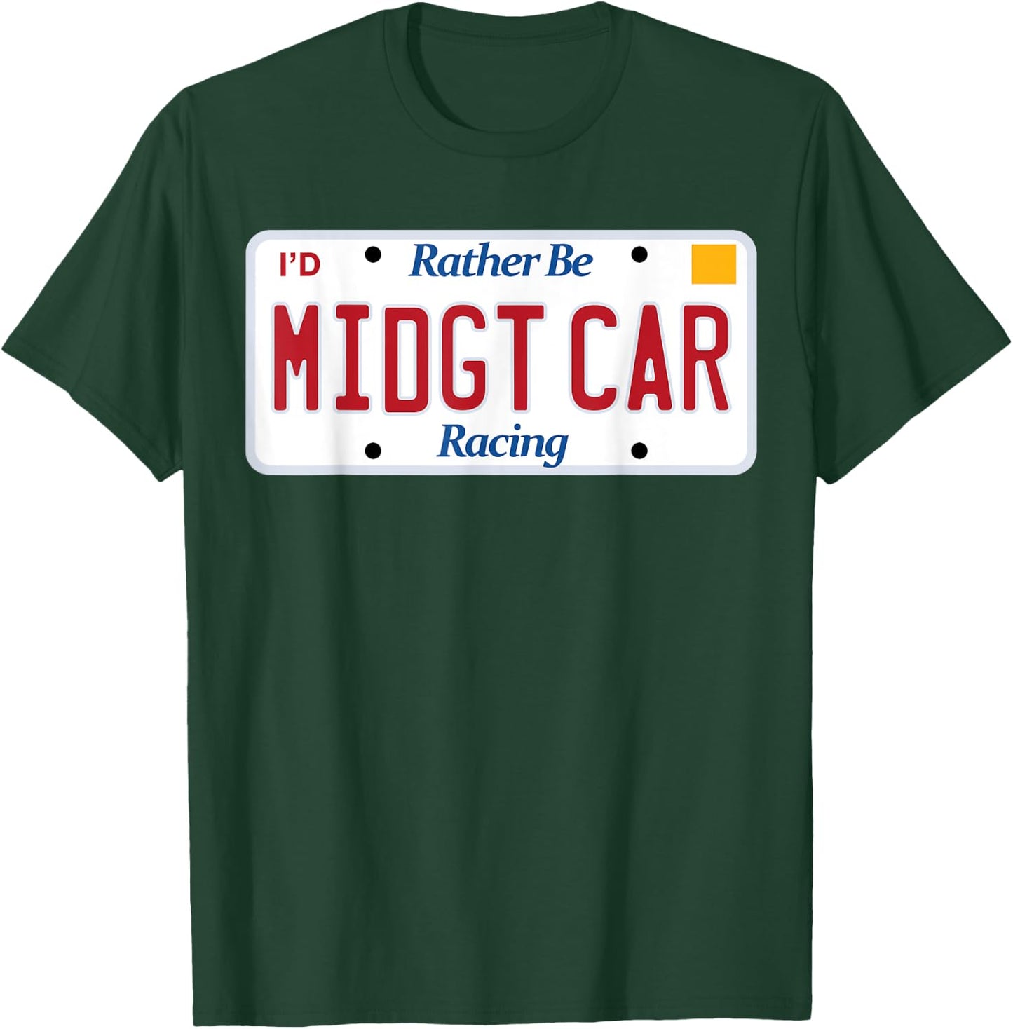 Midget Car Racing ; rather be racing ; race T-Shirt - T-Shirt | Forest