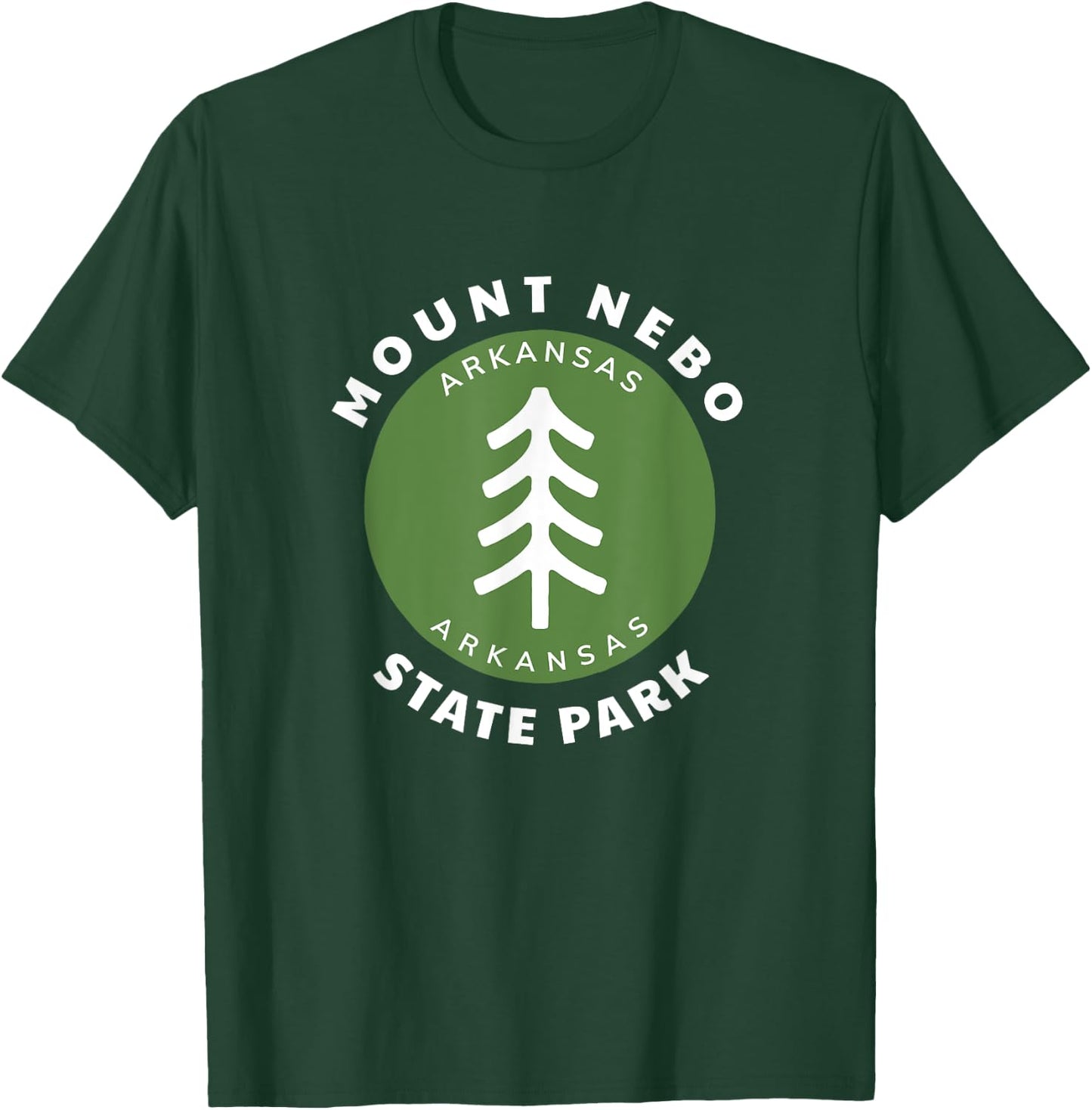 Mount Nebo State Park Arkansas Vacation Souvenir T-Shirt - T-Shirt | Forest