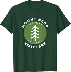 Mount Nebo State Park Arkansas Vacation Souvenir T-Shirt - T-Shirt | Forest