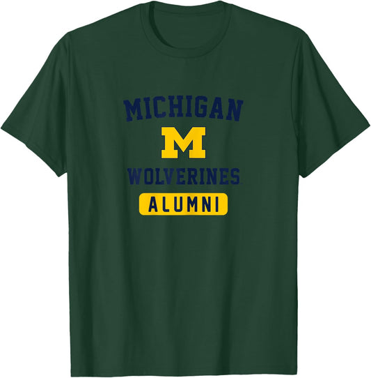 University of Michigan Wolverines U of M Alumni T-Shirt - T-Shirt | Forest