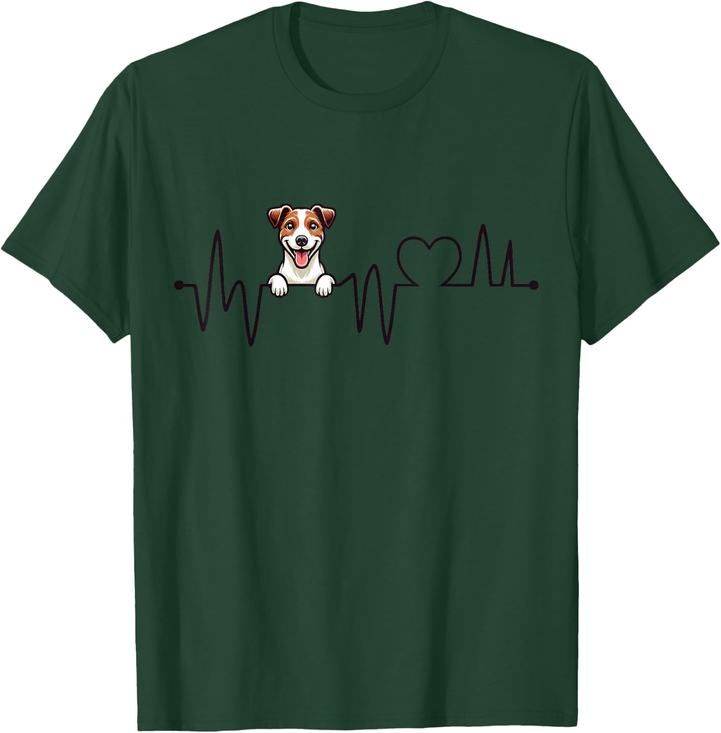 Jack Russell Terrier Lover - Men Women Kids T-Shirt - T-Shirt | Forest