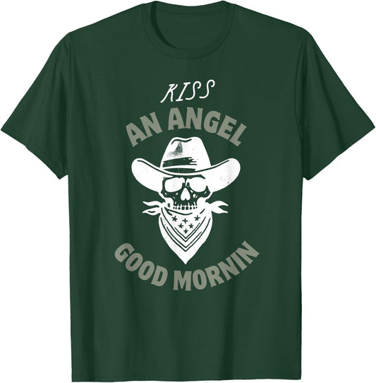 Kiss an Angel Good Mornin Classic Country T-Shirt - T-Shirt | Forest