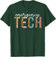 Emergency Room Technician ER Tech Nurse Technologist T-Shirt - T-Shirt | Forest
