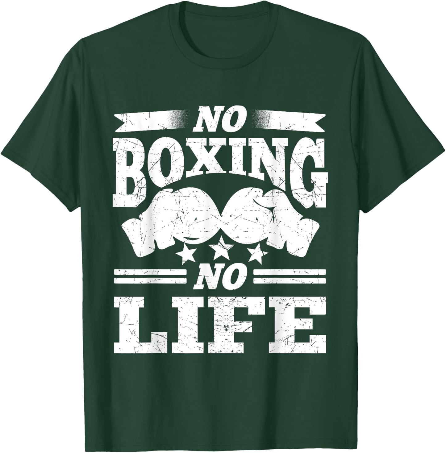 No Boxing No Life Boxing Gloves Boxing Gloves T-Shirt - T-Shirt | Forest