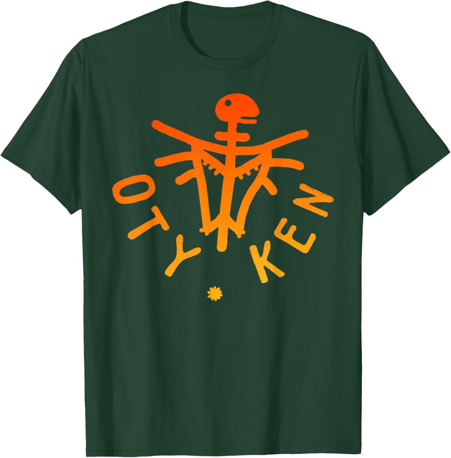 Otyken Logo Ethnic Group Orange Logo Otyken T-Shirt - T-Shirt | Forest