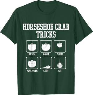 Encycloart Horseshoe Crab Stuffed Animal Xiphosura Crabs T-Shirt - T-Shirt | Forest