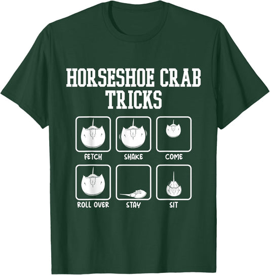 Encycloart Horseshoe Crab Stuffed Animal Xiphosura Crabs T-Shirt - T-Shirt | Forest