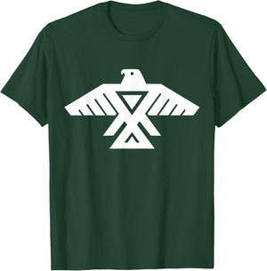 Anishinaabe Native American Thunderbird in white T-Shirt - T-Shirt | Forest