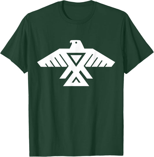Anishinaabe Native American Thunderbird in white T-Shirt - T-Shirt | Forest
