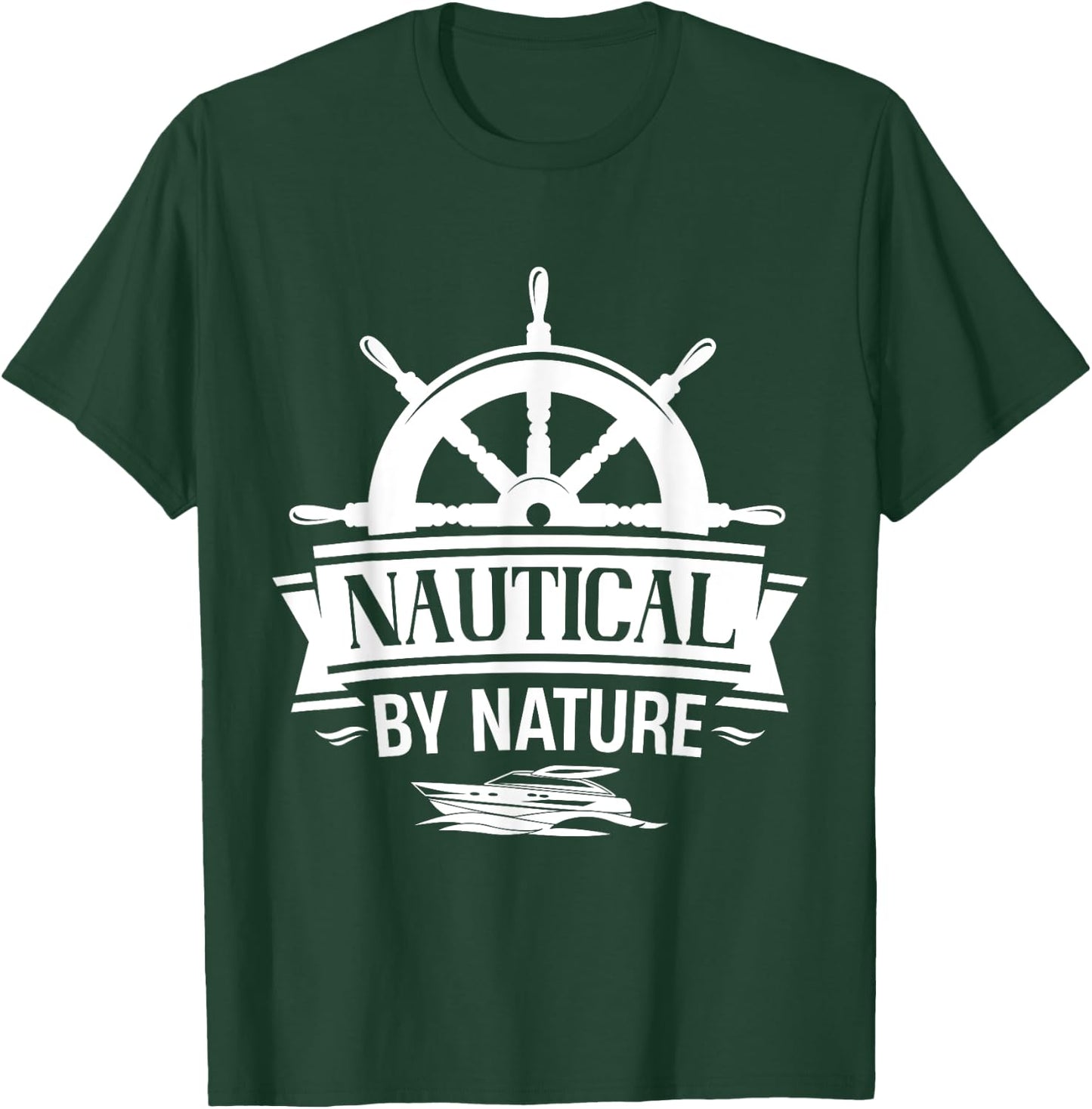 Nautical By Nature T-Shirt - T-Shirt | Forest