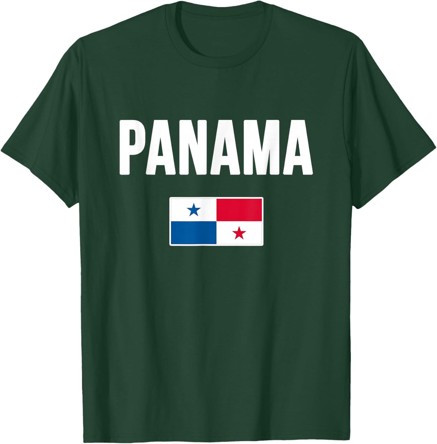 Panama Panamanian Flag T-Shirt - T-Shirt | Forest