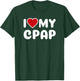 I Love My CPAP Sleep Apnea Mouthpiece T Shirt T-Shirt - T-Shirt | Forest