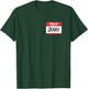 Hello My Name is Jerry Name tag for Jerry T-Shirt - T-Shirt | Forest