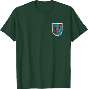 20th Special Forces Group SFG Logo Military Veteran Papa T-Shirt - T-Shirt | Forest