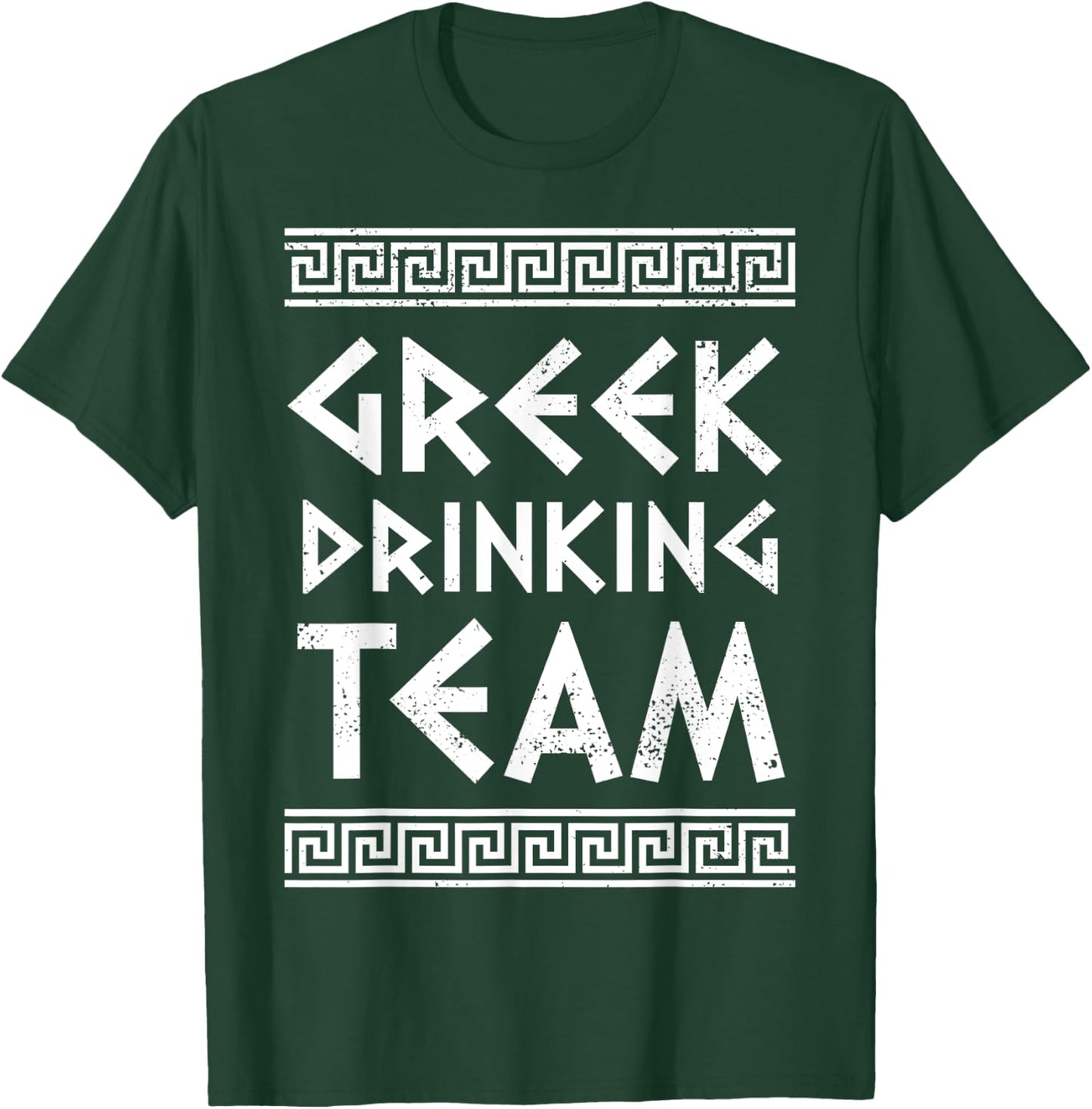 Greek Drinking Team Opa Ancient Greek Beer Party Greece T-Shirt - T-Shirt | Forest