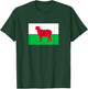 Welsh Sheep Wales Flag Funny Dragon Cymru Cardiff Wrexham T-Shirt - T-Shirt | Forest