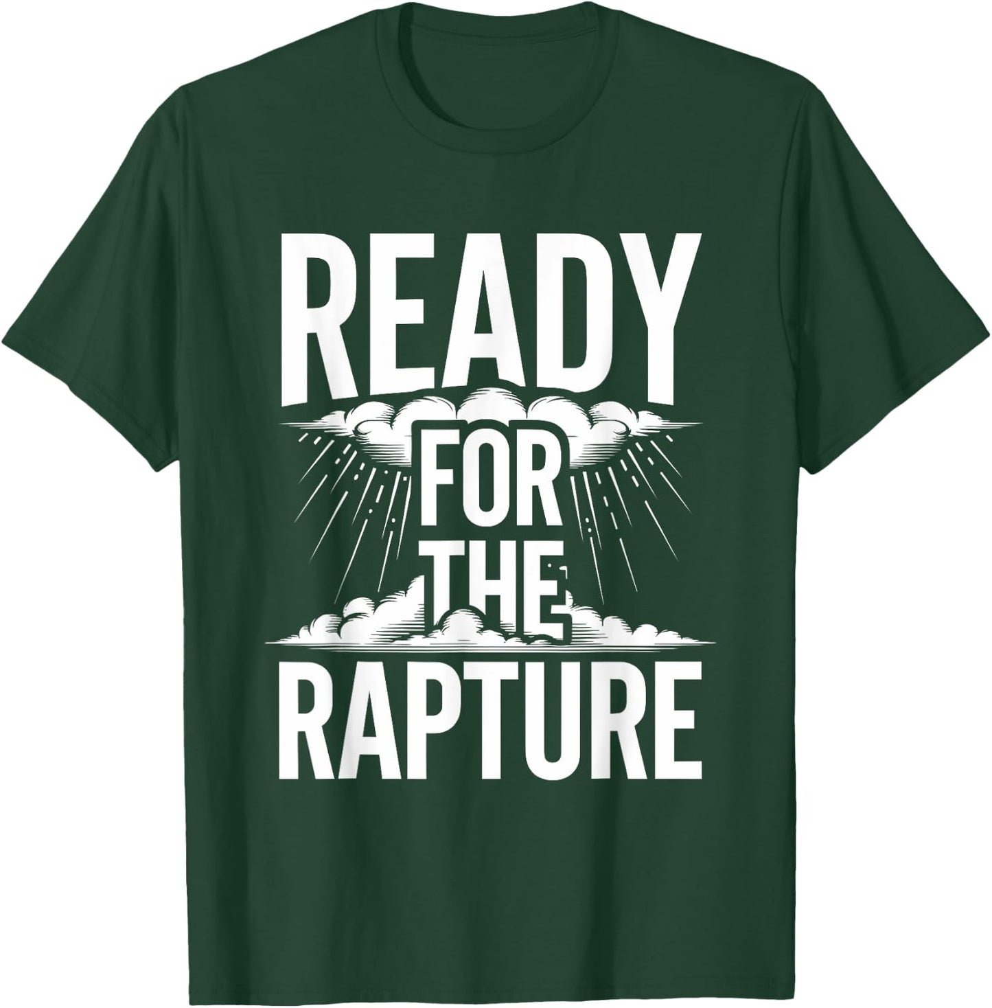 Eschatology End Times Rapture Believer Spiritual Awakening T-Shirt - T-Shirt | Forest