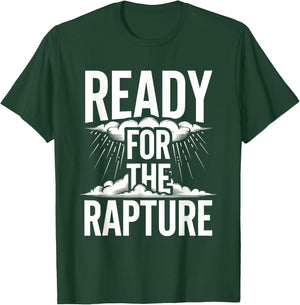 Eschatology End Times Rapture Believer Spiritual Awakening T-Shirt - T-Shirt | Forest