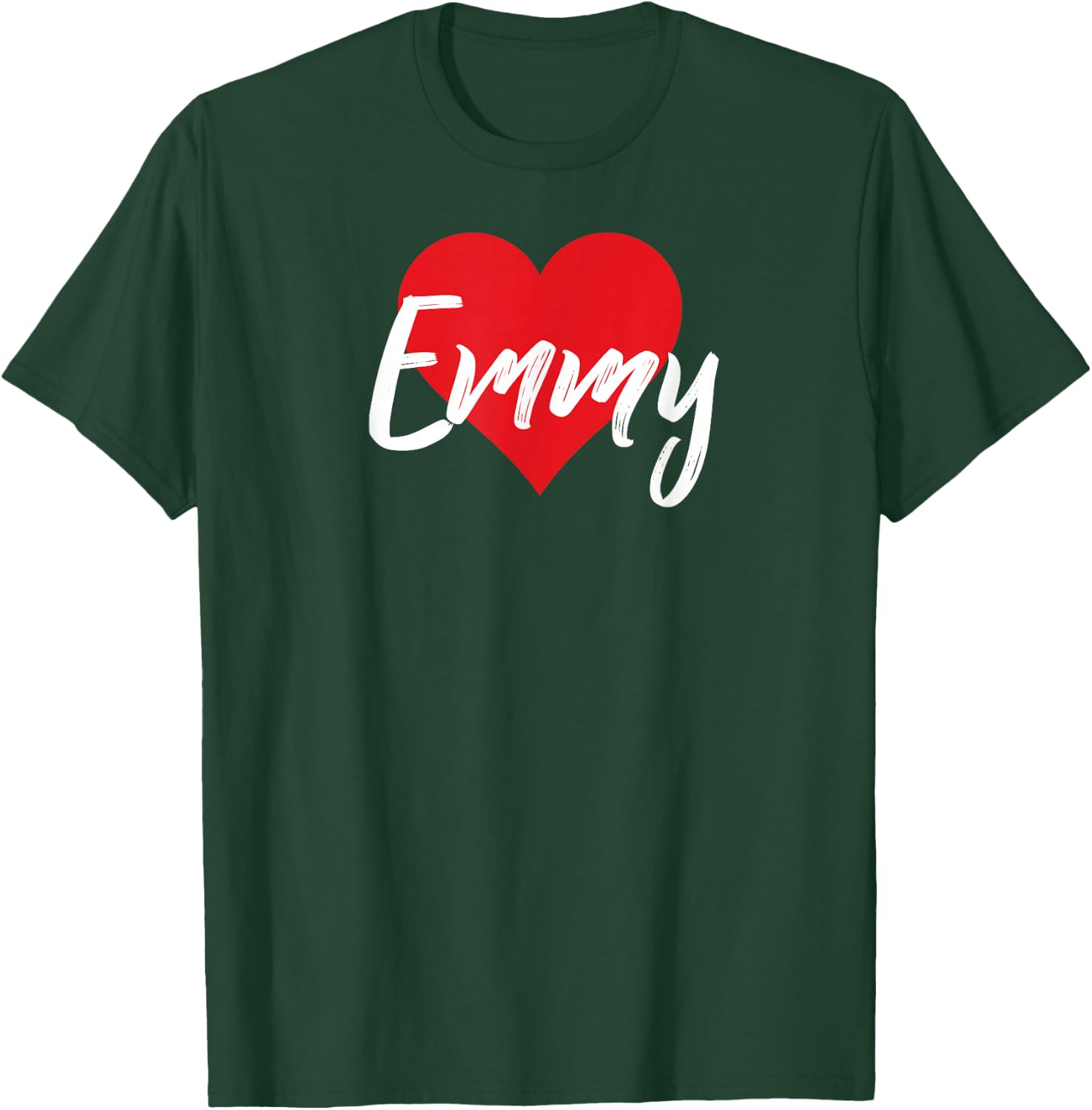 I Love Emmy First Name I Heart Named T-Shirt - T-Shirt | Forest