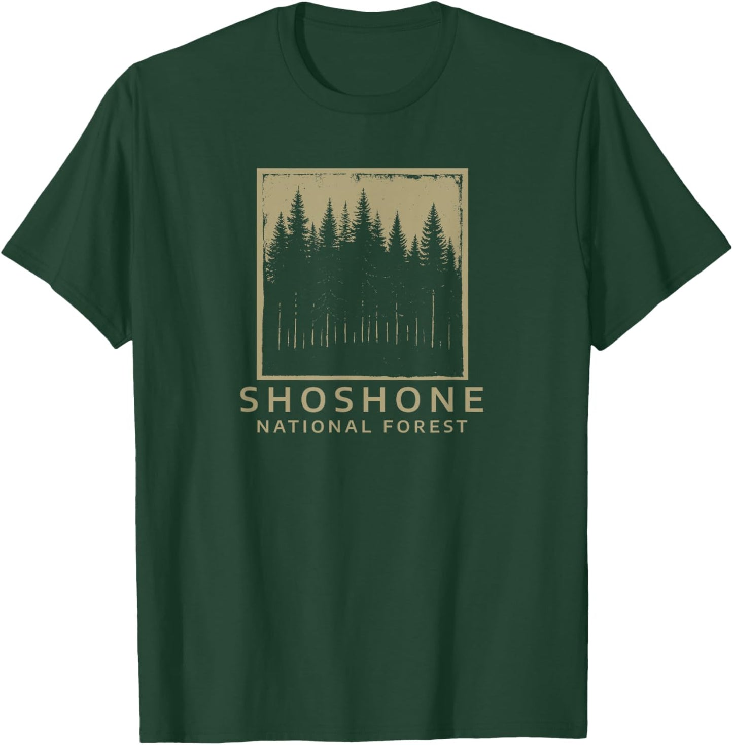 Shoshone National Forest T-Shirt - T-Shirt | Forest