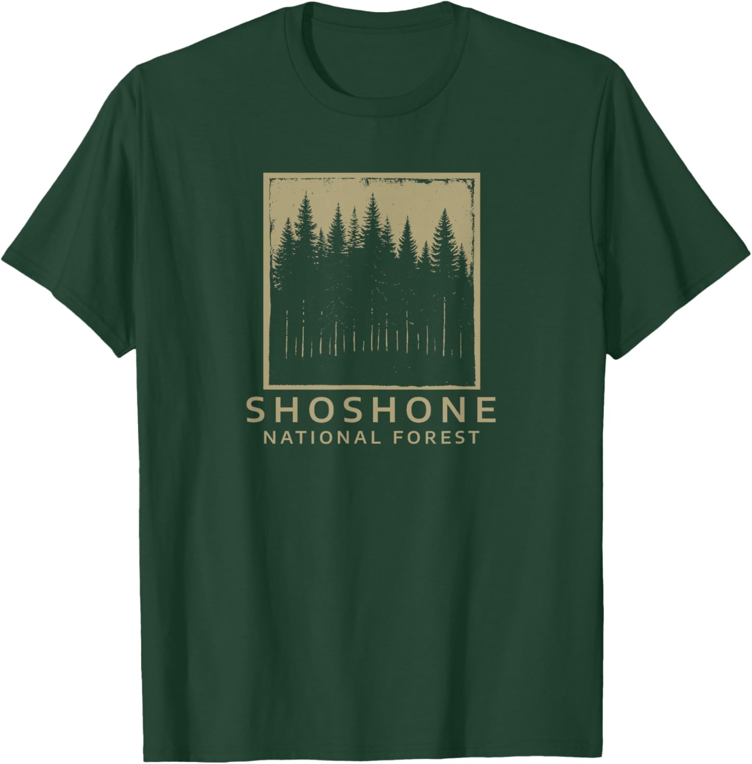 Shoshone National Forest T-Shirt - T-Shirt | Forest