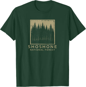 Shoshone National Forest T-Shirt - T-Shirt | Forest