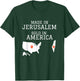 Hebrew Israelite - MADE IN JERUSALEM SOLD IN AMERICA T-Shirt - T-Shirt | Forest