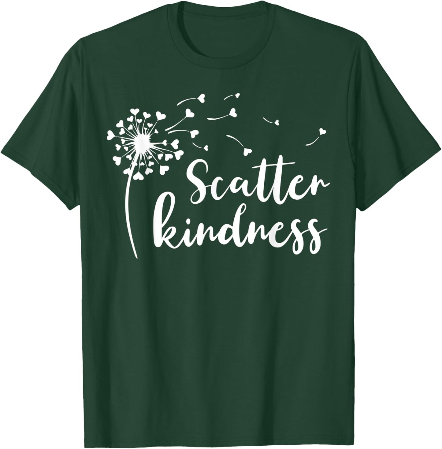 Dandelion Scatter Kindness & Be Kind Matching Family Gifts T-Shirt - T-Shirt | Forest
