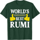 Rumi Personal Name Funny First Name World's Best Rumi T-Shirt - T-Shirt | Forest