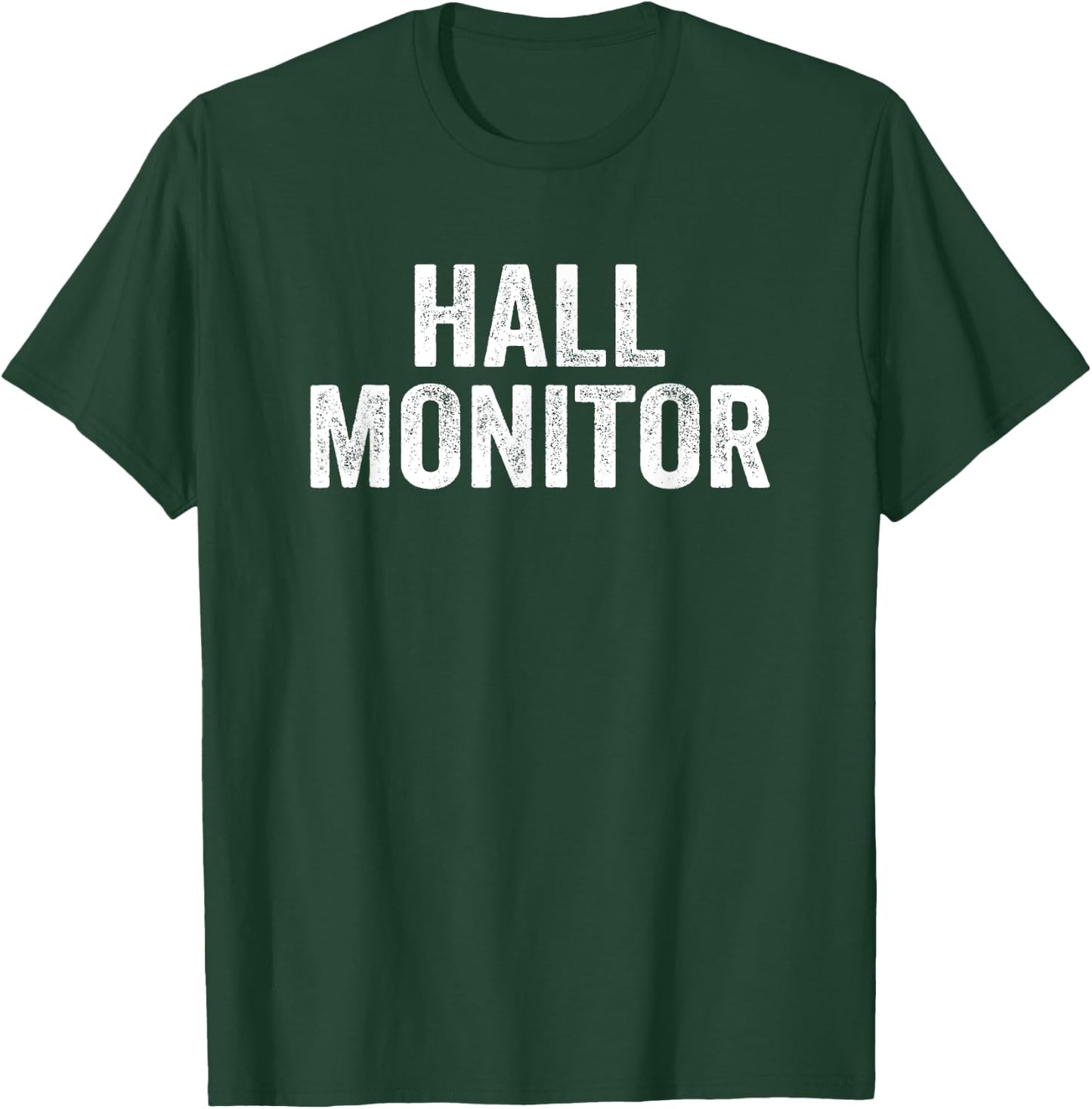 Hall Monitor Vintage Style Retro T-Shirt - T-Shirt | Forest