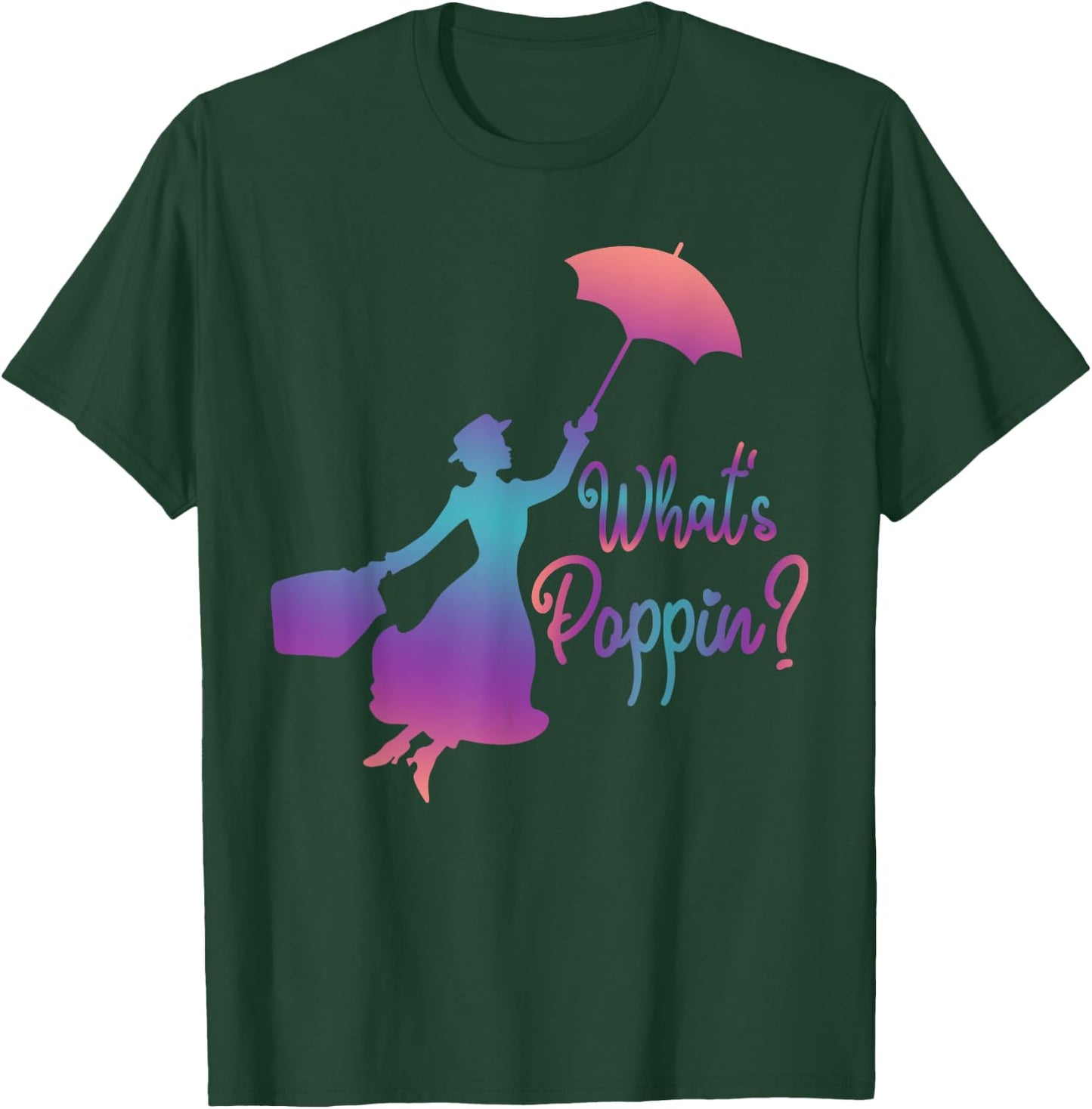 What Poppin? Funny Outfits Vintage Movies Awesome Costume T-Shirt - T-Shirt | Forest